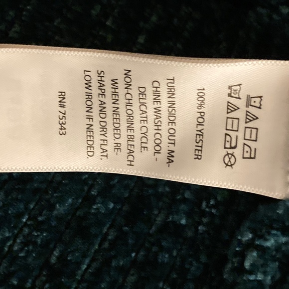 Dark Green Chenille Sweater by Christian Siriano - Picture 9 of 10